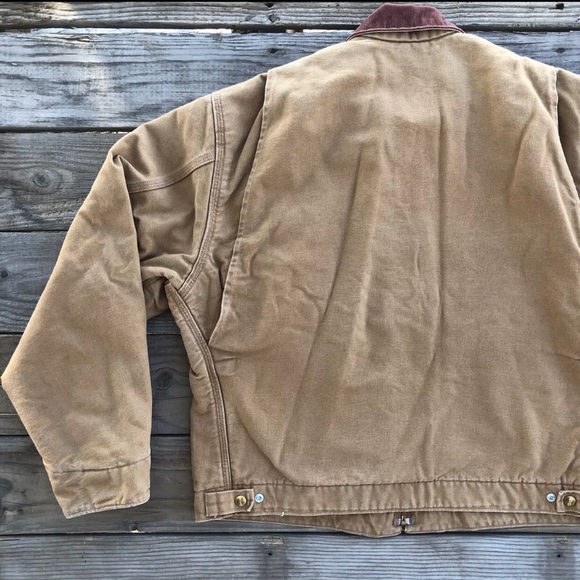 Vintage Carhartt j001 Detroit Jacket Size Large - Picture 7 of 14